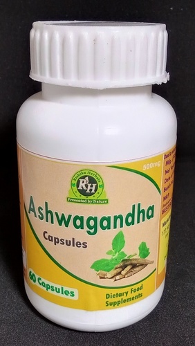 अश्वगंधा कैप्सूल निर्देश: रोजाना दो बार