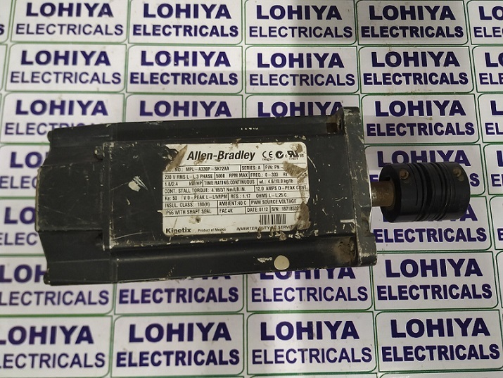 Allen-bradley Mpl-a330p-sk72aa Servo Motor