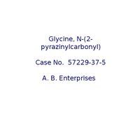 ग्लाइसिन, N-(2-पाइराज़िनिलकार्बोनिल)