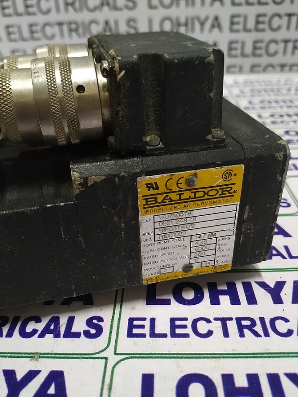 Baldor W071/1378 Servo Motor