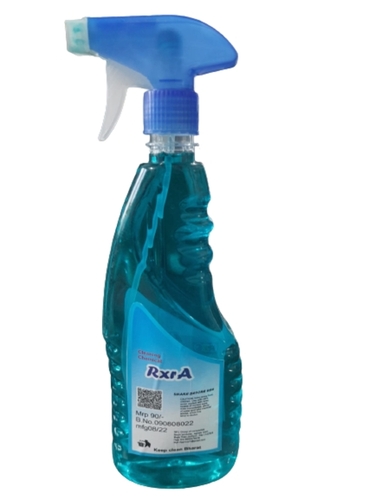 Glass Cleaner - Liquid, 12 Month Shelf Life | Provides Shiny Surfaces, Effectively Removes Dirt And Dust