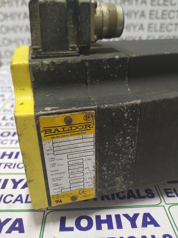 Baldor Bsm90n-3splaap Servo Motor