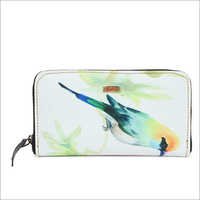 विभिन्न रंगों में उपलब्ध लेडीज़ ब्लैक एंड व्हाइट ट्रेडिशनल प्रिंट वॉलेट