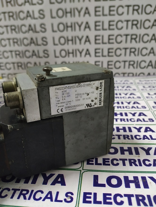 Berger Lahr Ifa62/2can-ds/5dc-b54/o-001rpp41 Servo Motor