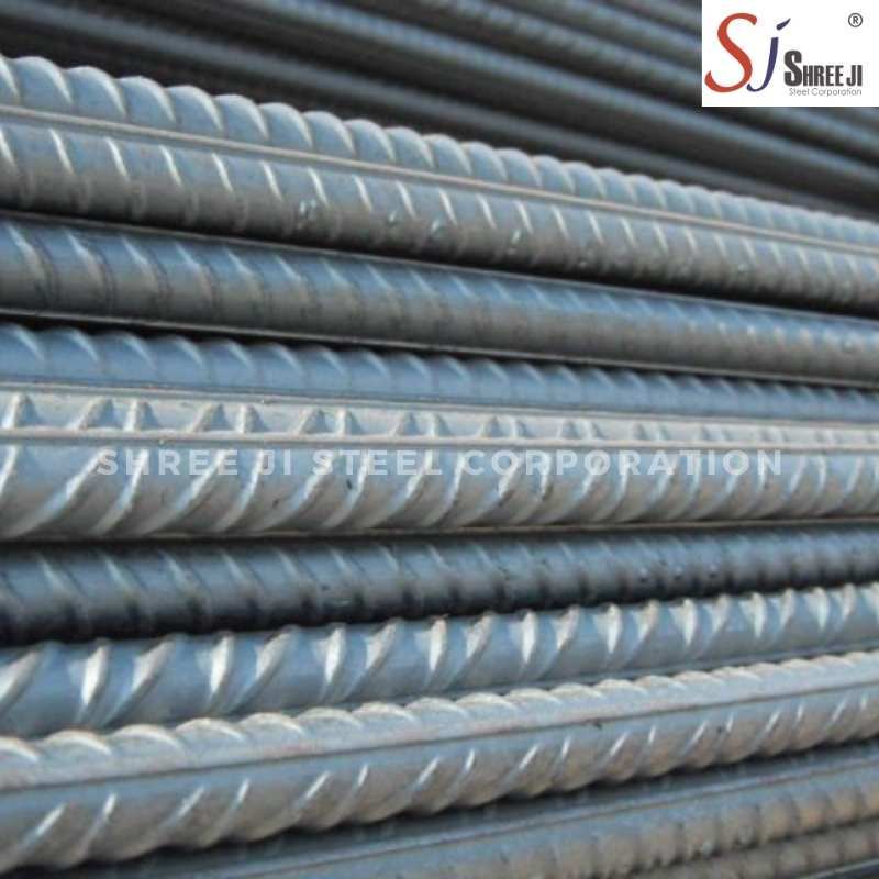 Black High Strength Deformed Steel Bars For Concrete Reinforcement