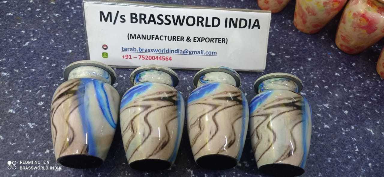 Aluminium Funeral Memorial Mini Urn