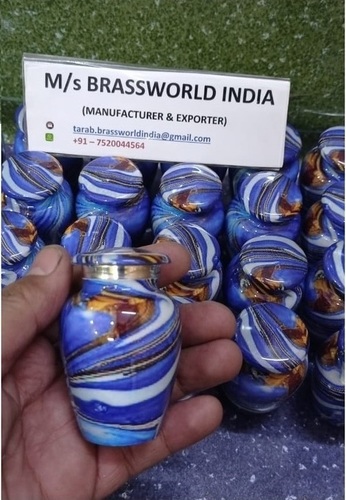 एल्युमीनियम हाई क्वालिटी नया डिज़ाइन कीपसेक श्मशान कलश