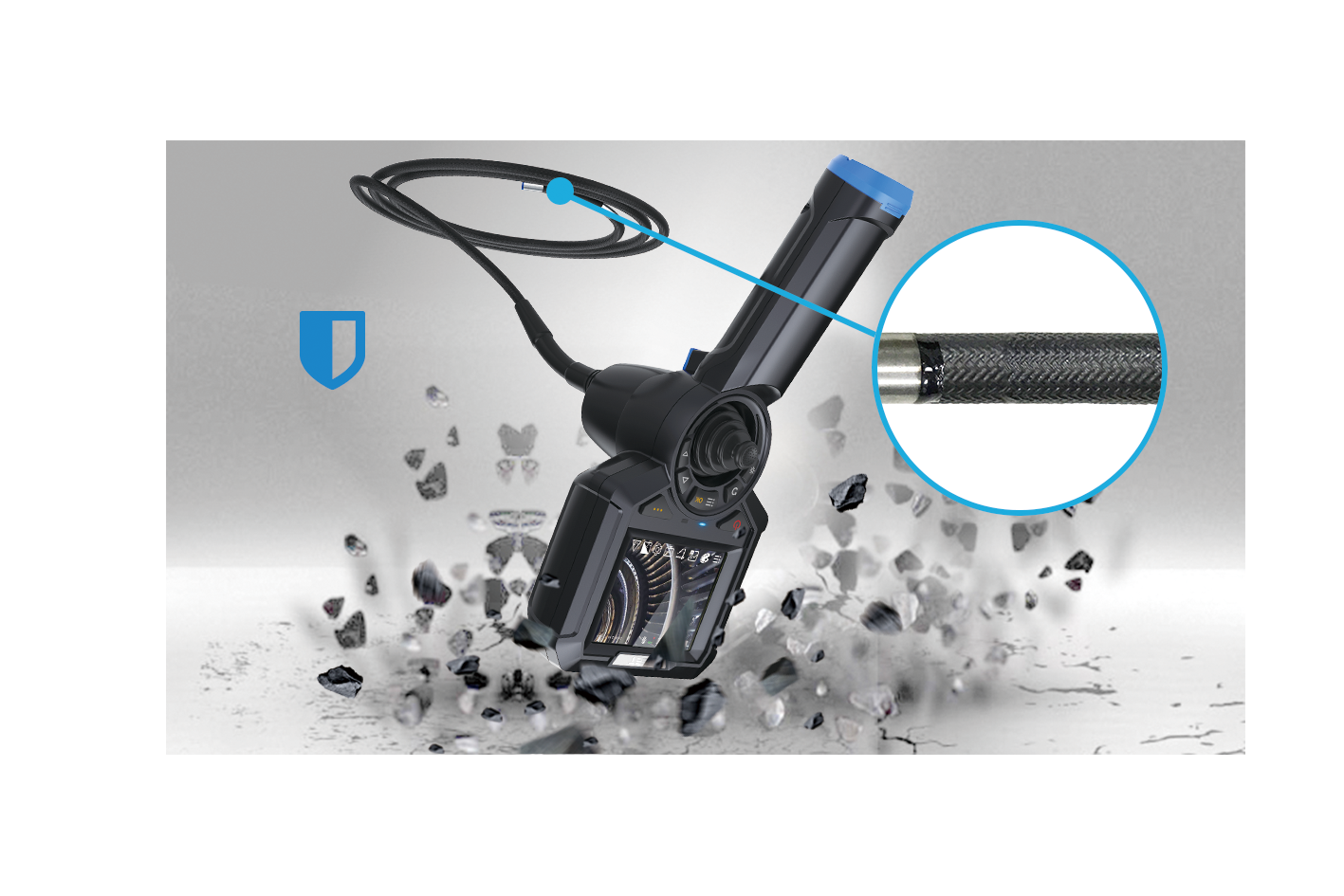 Video Borescope And Videoscope Power: Electronic