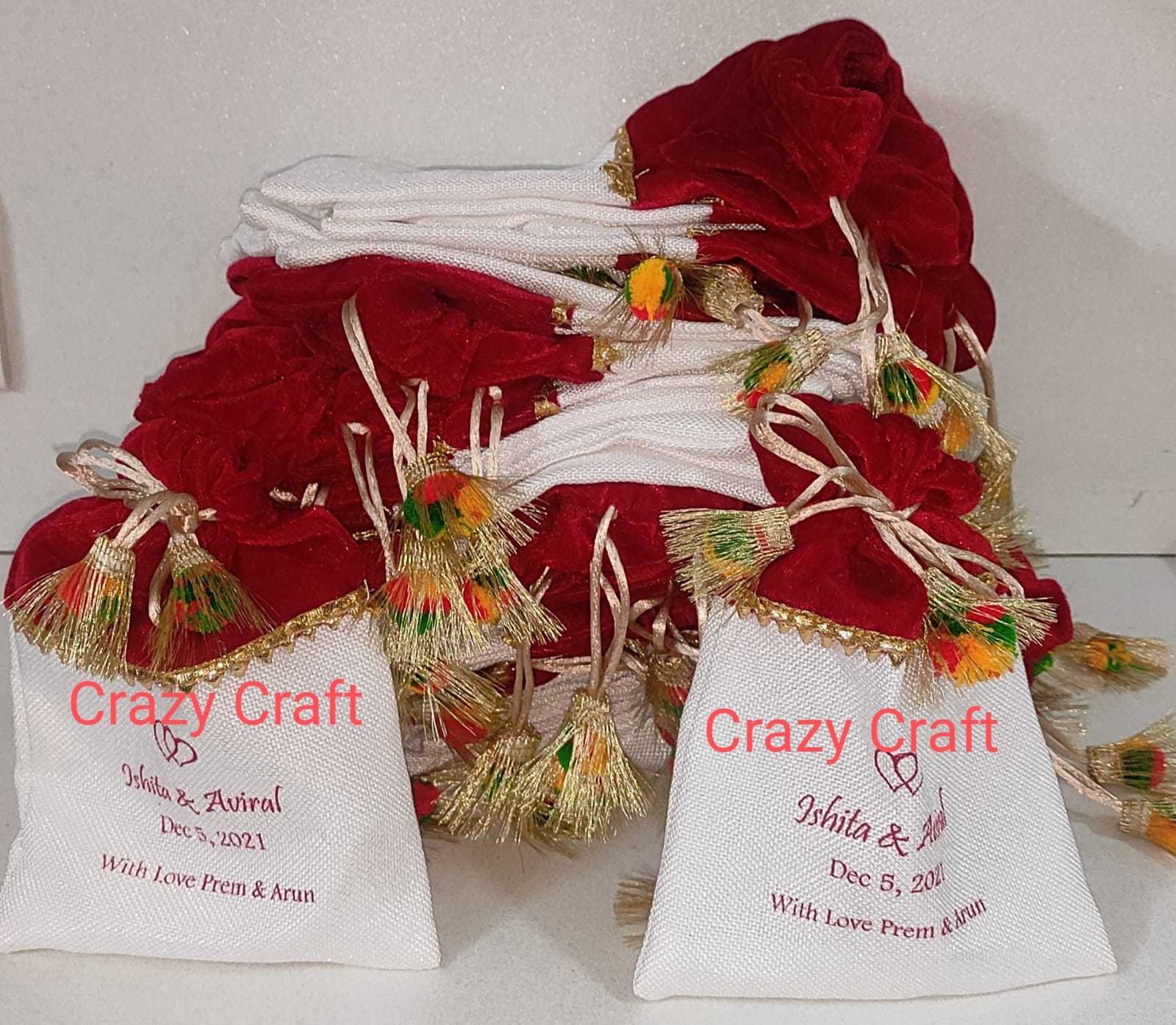 Designer Jute Multicolour Potli