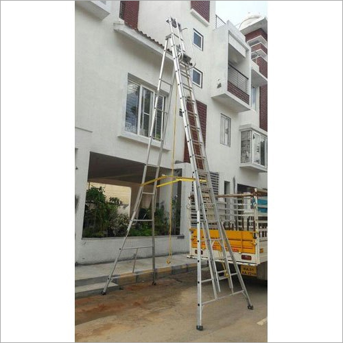 Commercial Aluminium Self Support Extension Ladder Size: 15 Feet