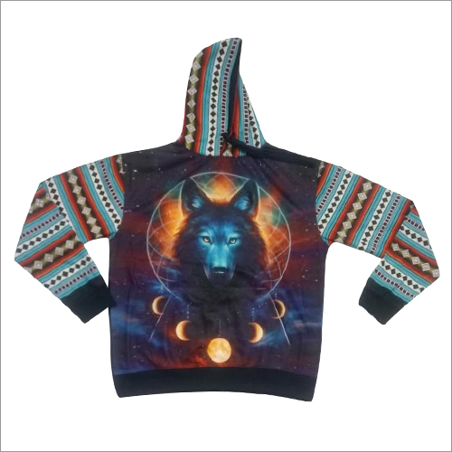 Cotton Mens Full Sleeve Hoodie