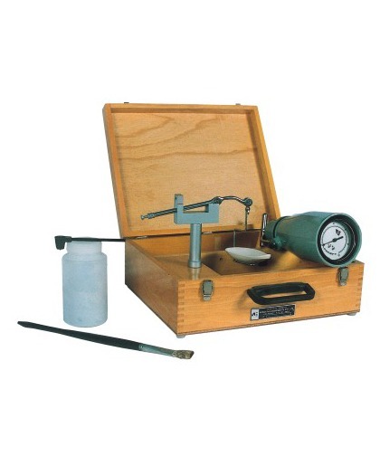 Rapid Moisture Meter - Wooden Pressure Vessel, 4kg Weight | Industrial Applicability, Calibrated Gauge For 0-25% Moisture Content