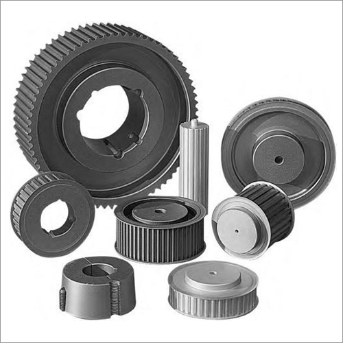 Timing Pulley - Aluminium, 3m Size, Multi-Groove Design, Black/Silver Color | 15mm Belt Width, Industrial Application, Manual Power Source  