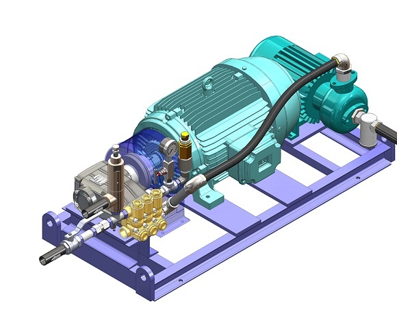 Water Blasting Machine - Application: Chemical Industry
