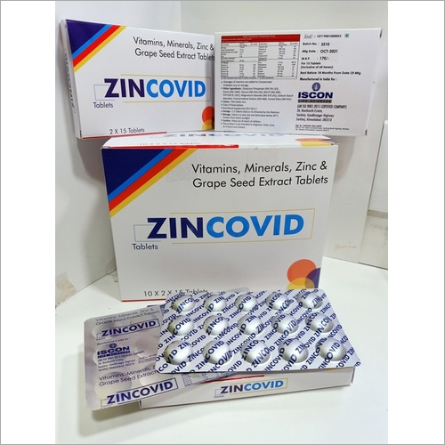 Zincovid Tablets Health Supplements