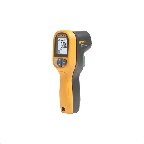 Fluke 59 Max Infrared Thermometer - ABS Plastic, 195 x 85 x 45 mm , -20 to 550 °C Temperature Range, ±1.0 °C Accuracy, Color LCD Display, 10,000 Readings Data Storage, Adjustable Emissivity