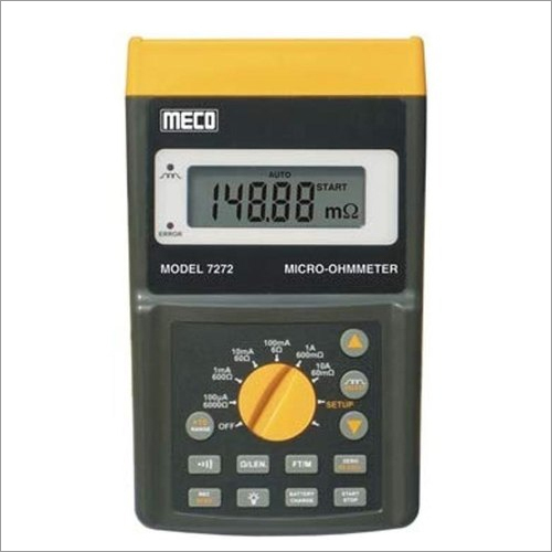 7272 Meco Micro OHM Meter
