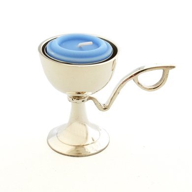 पीतल के कटोरे के आकार का कैंडल होल्डर