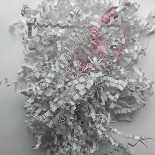 व्हाइट क्रिंकल कट कटा हुआ कागज का आकार: आवश्यकता के अनुसार