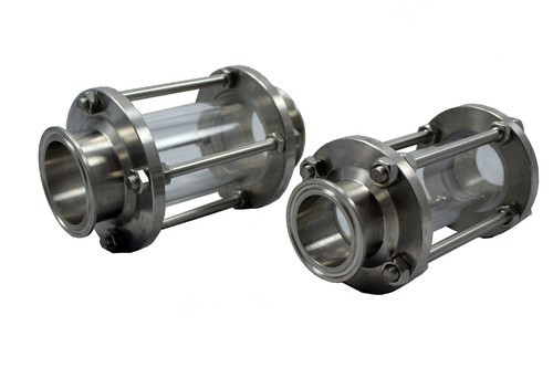 Gray Sight Glass Flow Indicator