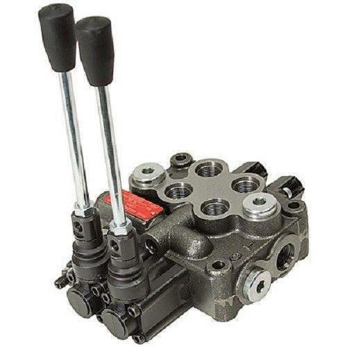 Gray Industrial Hydraulic Valve