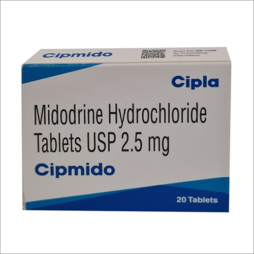 2.5 MG Midodrine Hydrochloride Tablets USP
