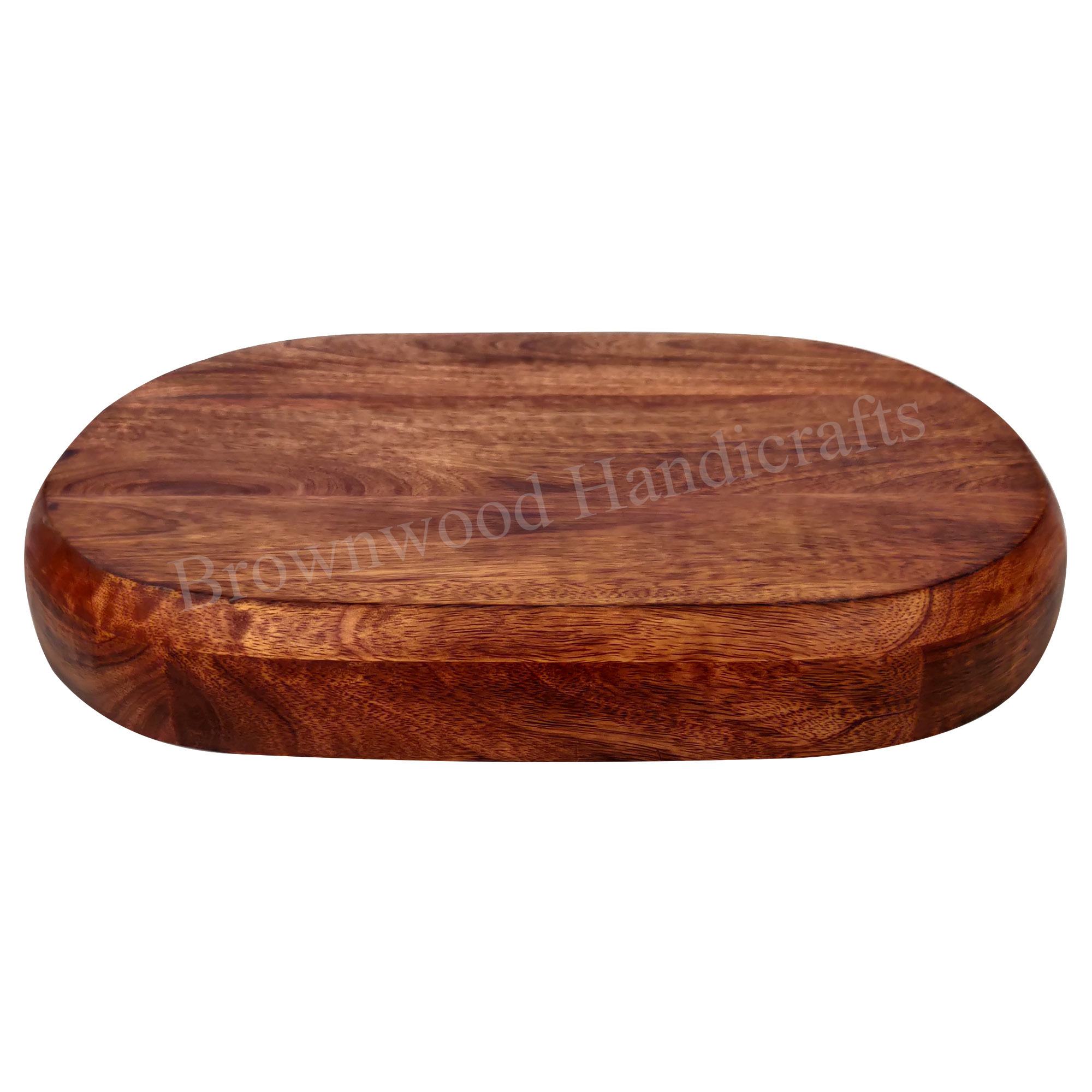Wood Wooden Oval Serving Tray