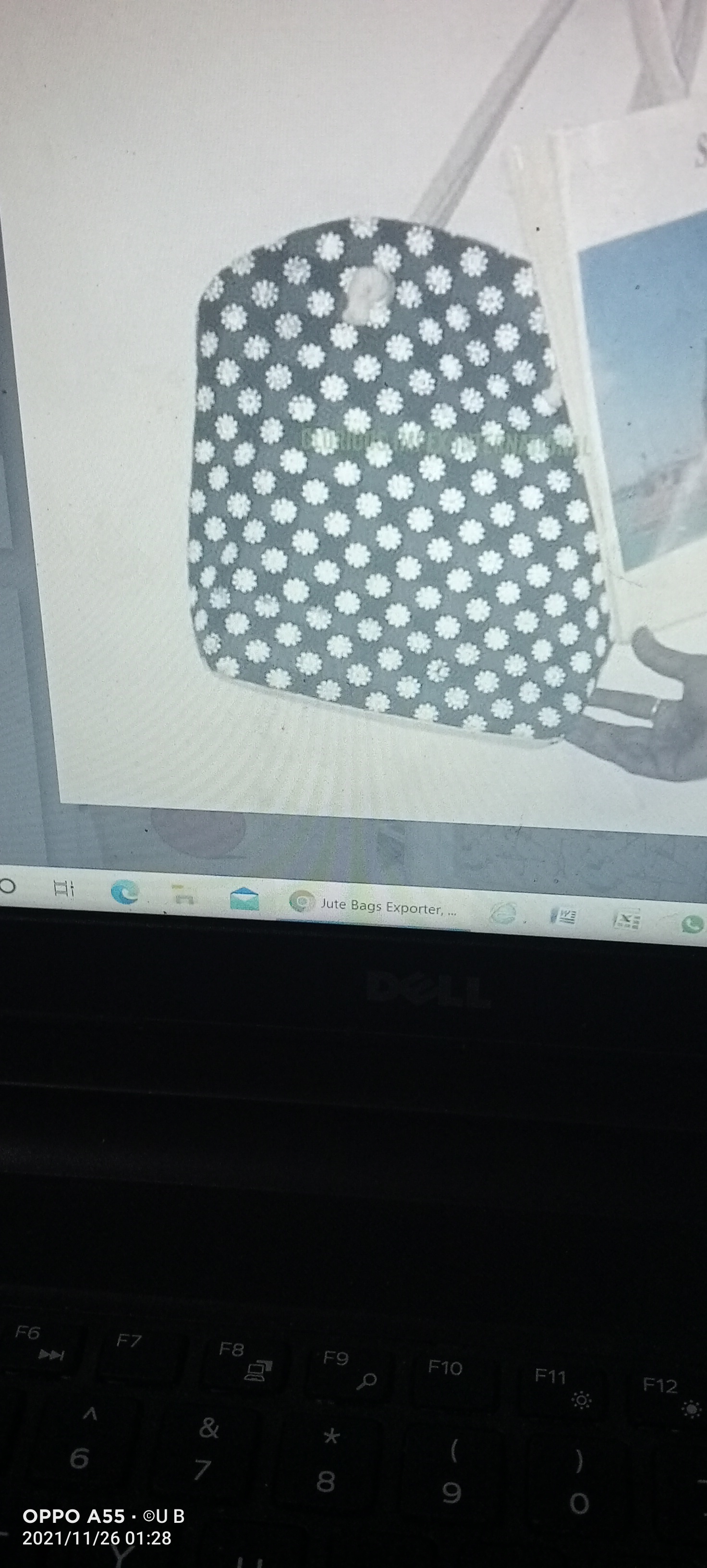 Jute Bags - Medium Size, Brown Color, Variable Dimensions | Eco-friendly, Durable, Customizable, Reusable, Stylish With Cotton Handles