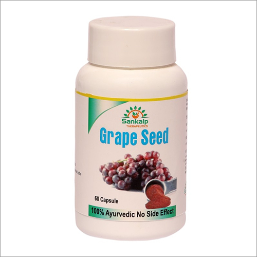 Grape Seed Capsules - Premium Quality Antioxidant Formula | Supports Blood Pressure, Enhances Peripheral Circulation, Tested for Purity