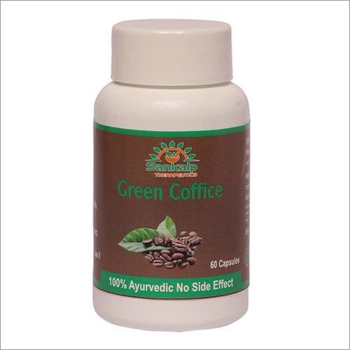 Green Coffee Beans Capsules - Vegetarian HPMC Shell, 60 Capsules | Supports Metabolism, Blood Sugar Regulation, Antioxidant