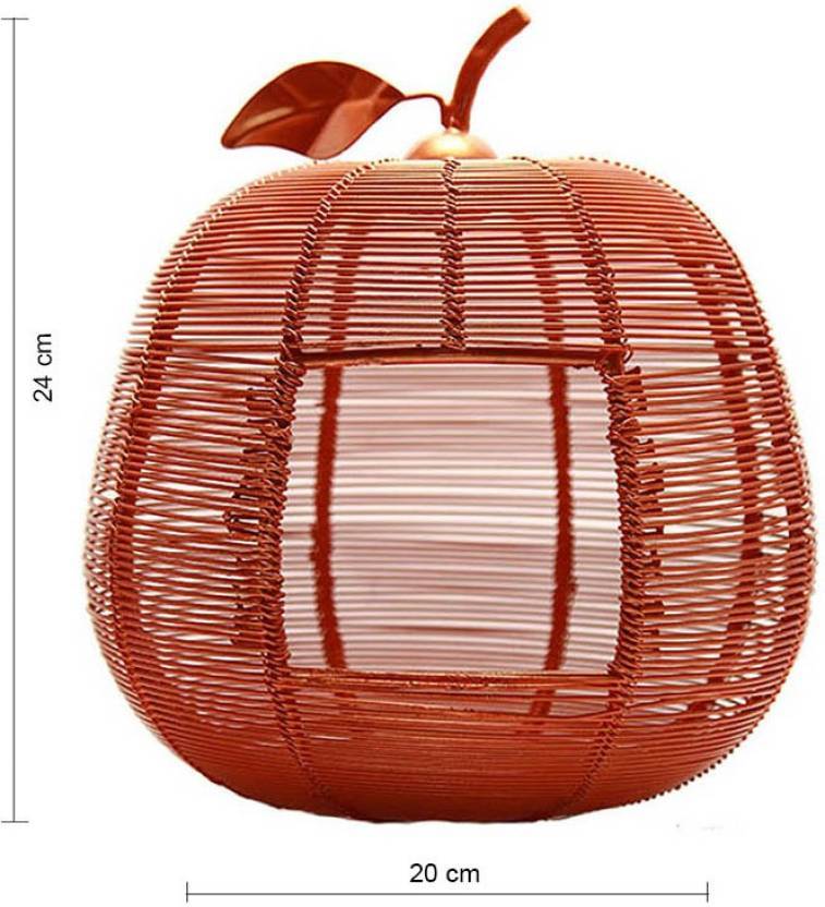 Brass Pumpkin Candle Holder