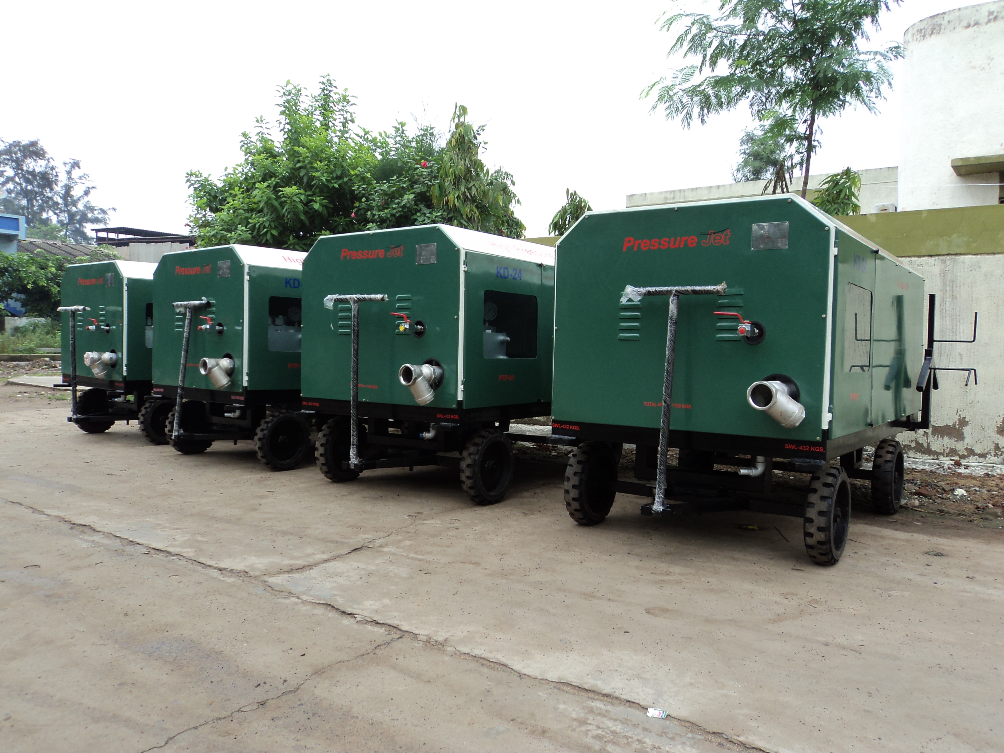 Industrial Water Jetting Systems Cleaning Type: High Pressure Cleaner