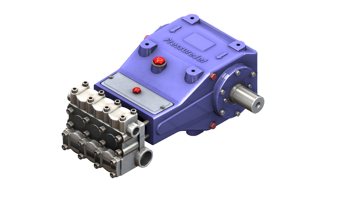 Blue Pressurejet Brass, S.s High Pressure Hydrotest Pump (Hydrostatic Test ) , Max Flow Rate: 197