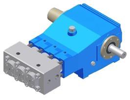 Blue Hydrostatic Pressure Testing Pump