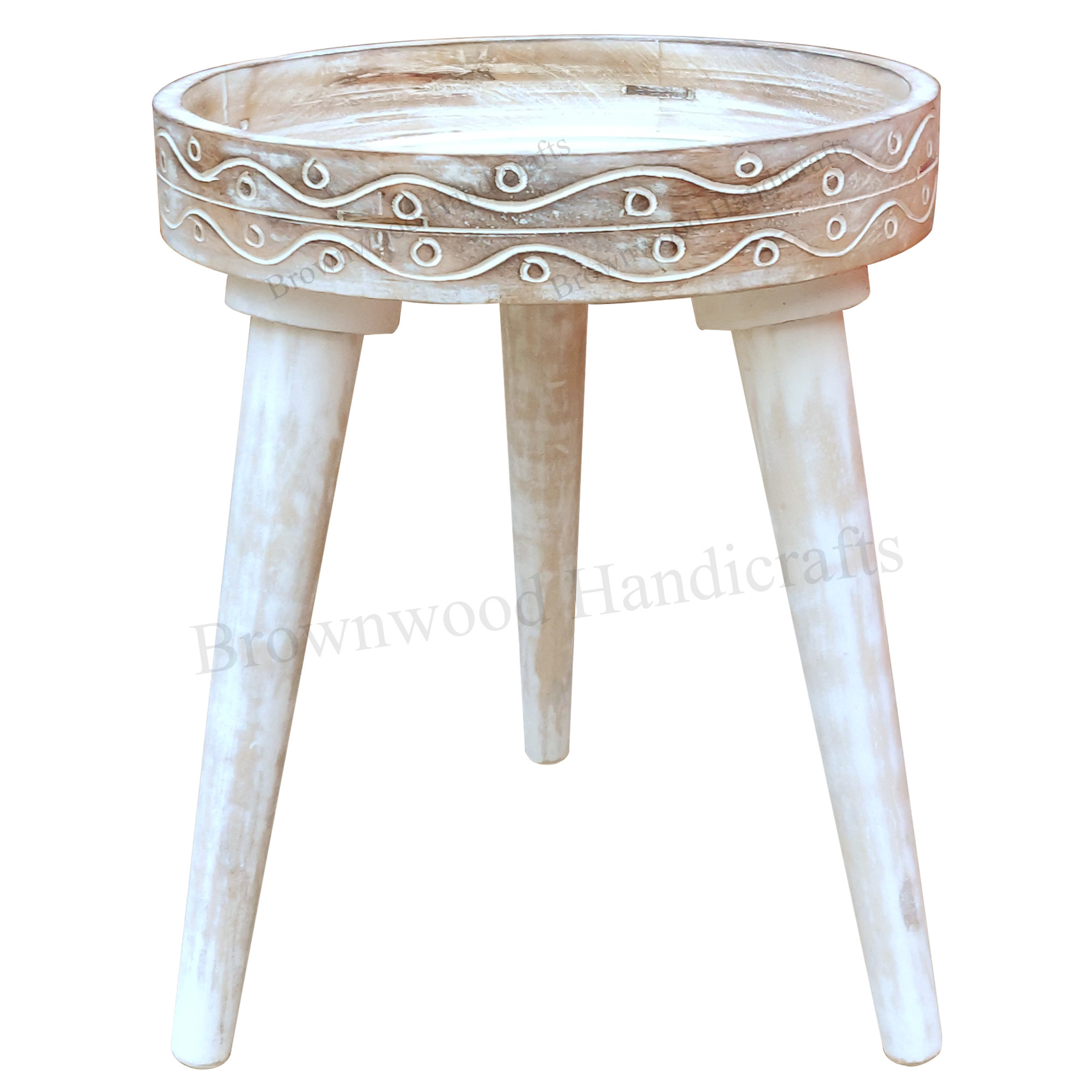 Decoration Mango Wood Stool