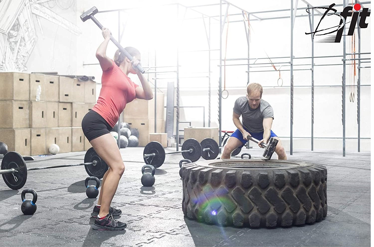 Sledge Hammer Application: Tone Up Muscle