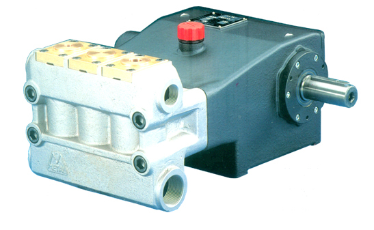 Blue Triplex Plunger Hydro Test Pump
