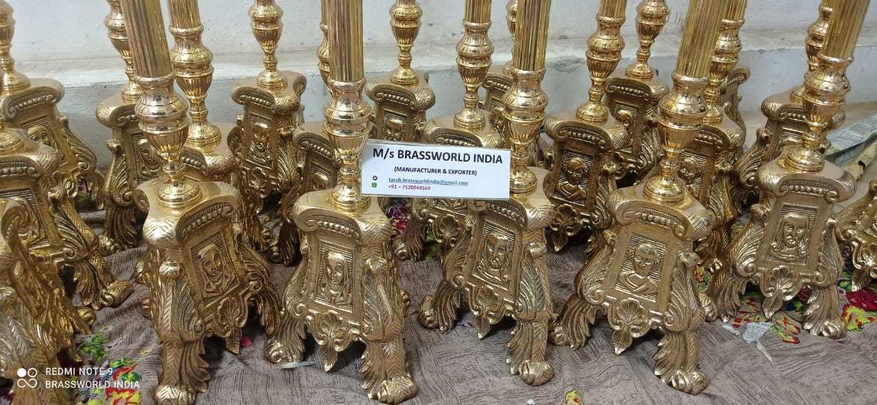 Decorative Brass Church Candle Stand Church Supplies