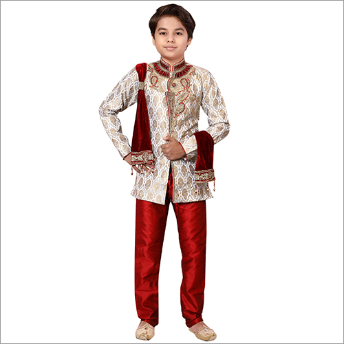 Washable Kids Designer Sherwani