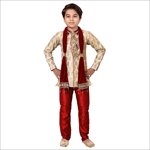 Washable Kids Fancy Sherwani