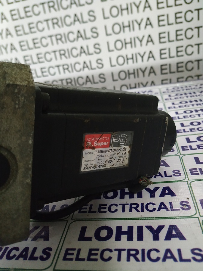 Sanyodenki P30b08075dxd500g Servo Motor