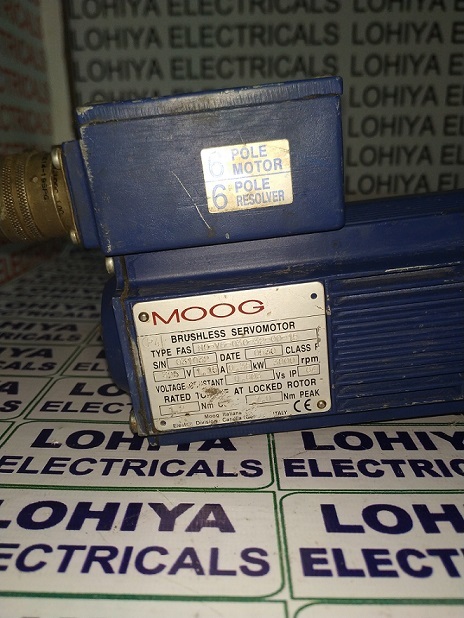 Moog No-v6-030-32-00-15 Brushless Servo Motor