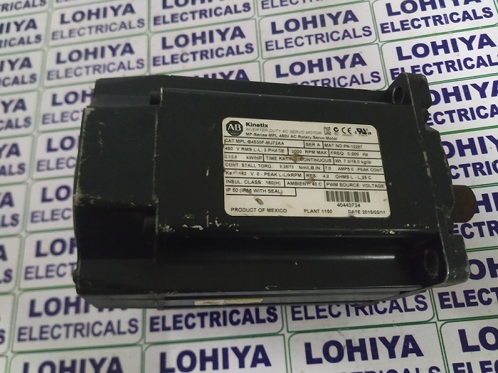 Allen Bradley Mpl-a4530f-mj72aa Servo Motor