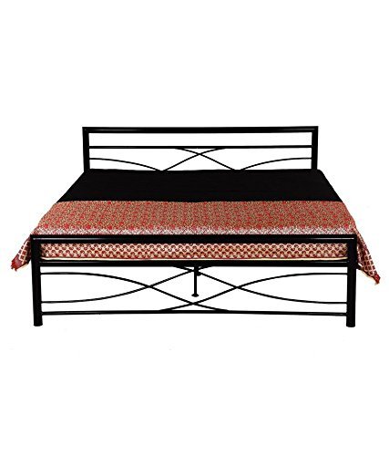 Single/double Metal Designer Bed No Assembly Required