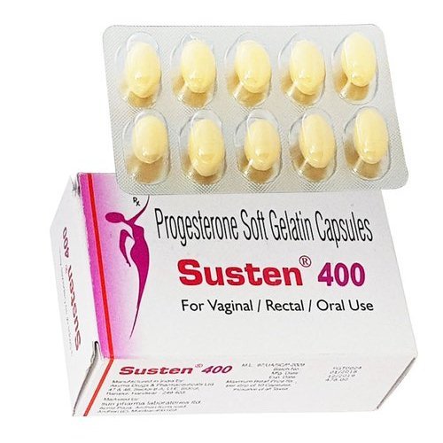 Progesterone Soft Gelatin Capsules 400 Mg (Susten) General Medicines