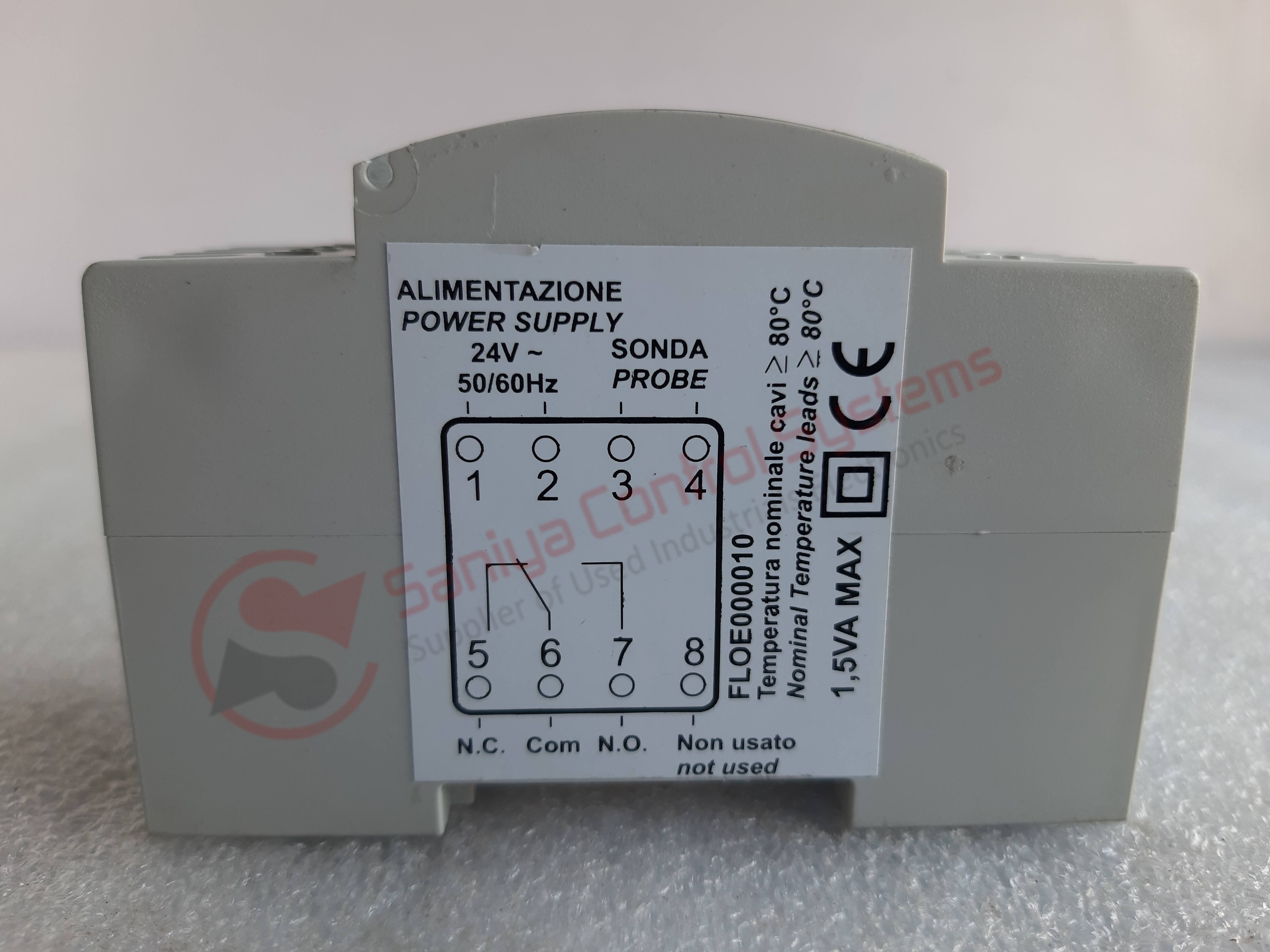 Carel Floe000010 Flood Detector - Plastic, 60x45x25 Mm, 24v Operation, Relay Output | Compact Design, Early Detection, Easy Install, Reliable Sensing