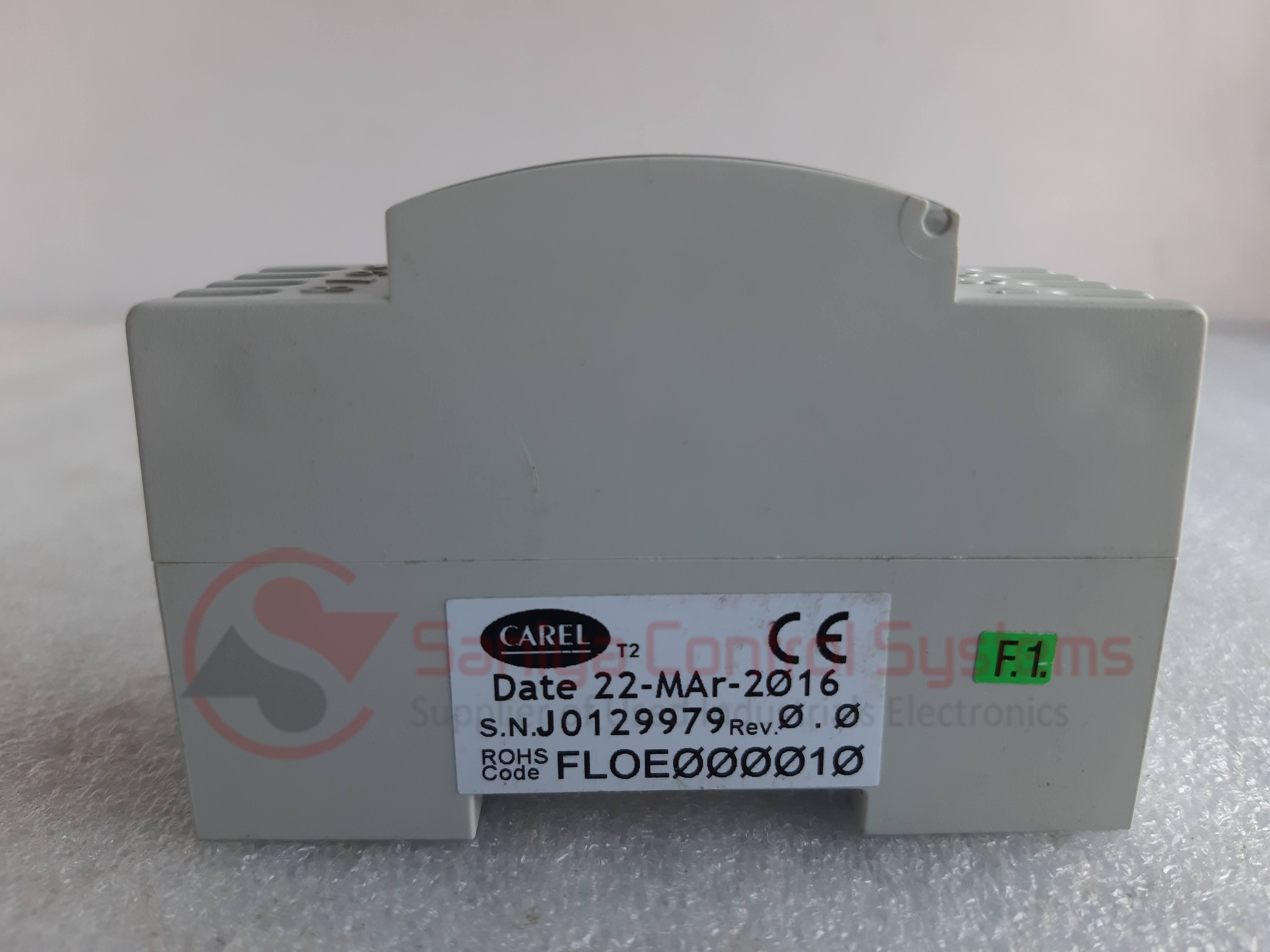 Carel Floe000010 Flood Detector - Plastic, 60x45x25 Mm, 24v Operation, Relay Output | Compact Design, Early Detection, Easy Install, Reliable Sensing