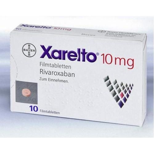 Rivaroxaban Tablets 10 mg - 1000 Count | Adult Use, Prevents Blood Clots, Available in 2.5 mg, 10 mg, 15 mg, 20 mg Dosages
