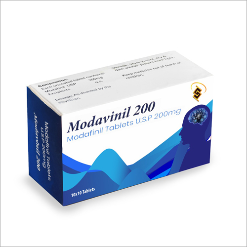 Modavinil 200 Mg - Physical Form: Tablets