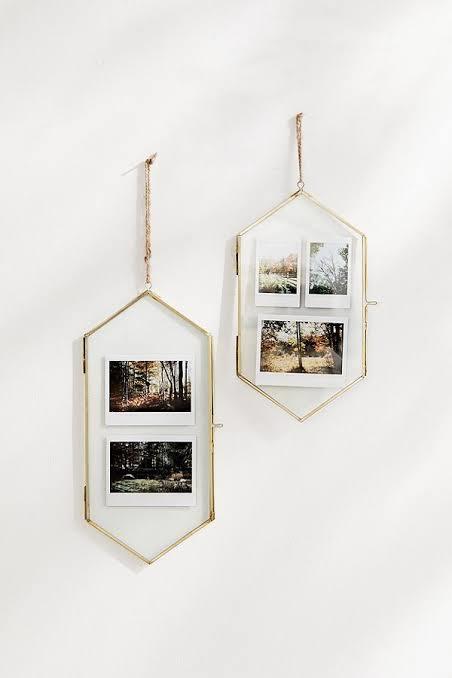 Glass Photo Frame - Brass Metal, 152.4x101.6mm, Clear Glass With Gold Finishing | Professional Style For Elegant Home Decor